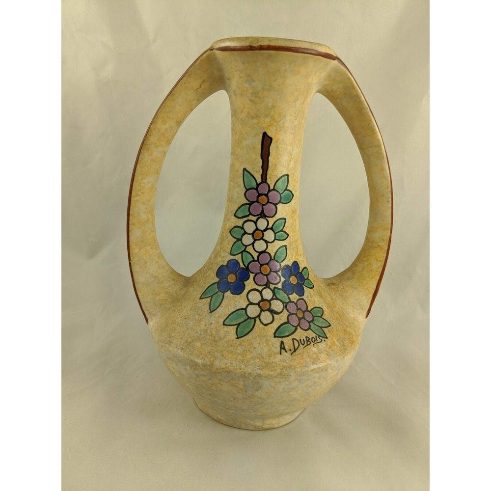 A DuBois Flower Vase‎ Pottery 8.25 Inch